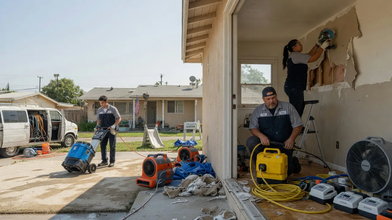 Water Damage Restoration in Media, IL near me